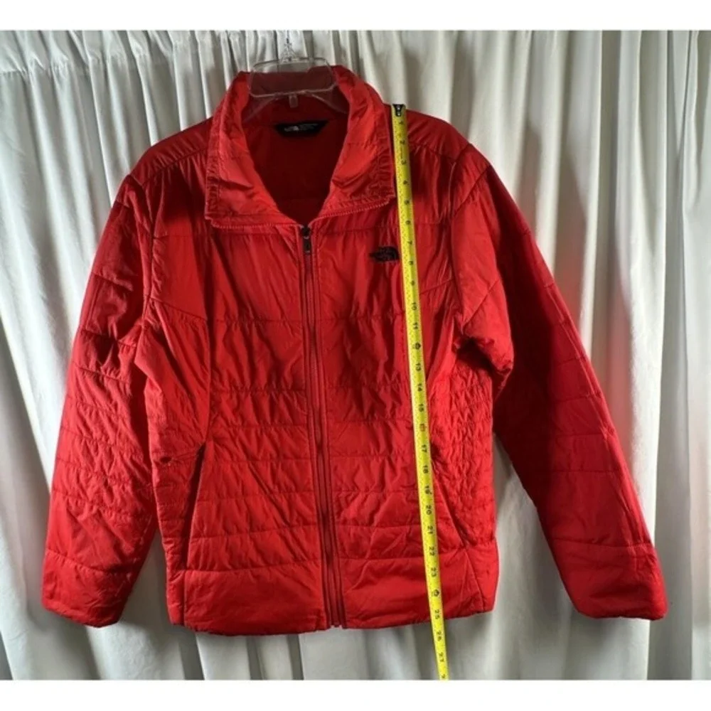 The North Face‎ Red Lightweight Puffer Jacket Full Zip Quilted XL 73-09
